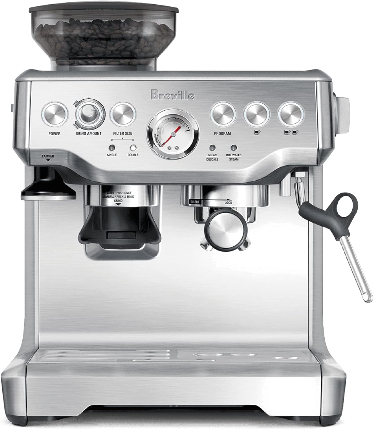 Breville Barista Express BES870XL (Brushed Stainless Steel) ☕✨ Shocking discounts, crazy sale — grab yours now! 🔥💥