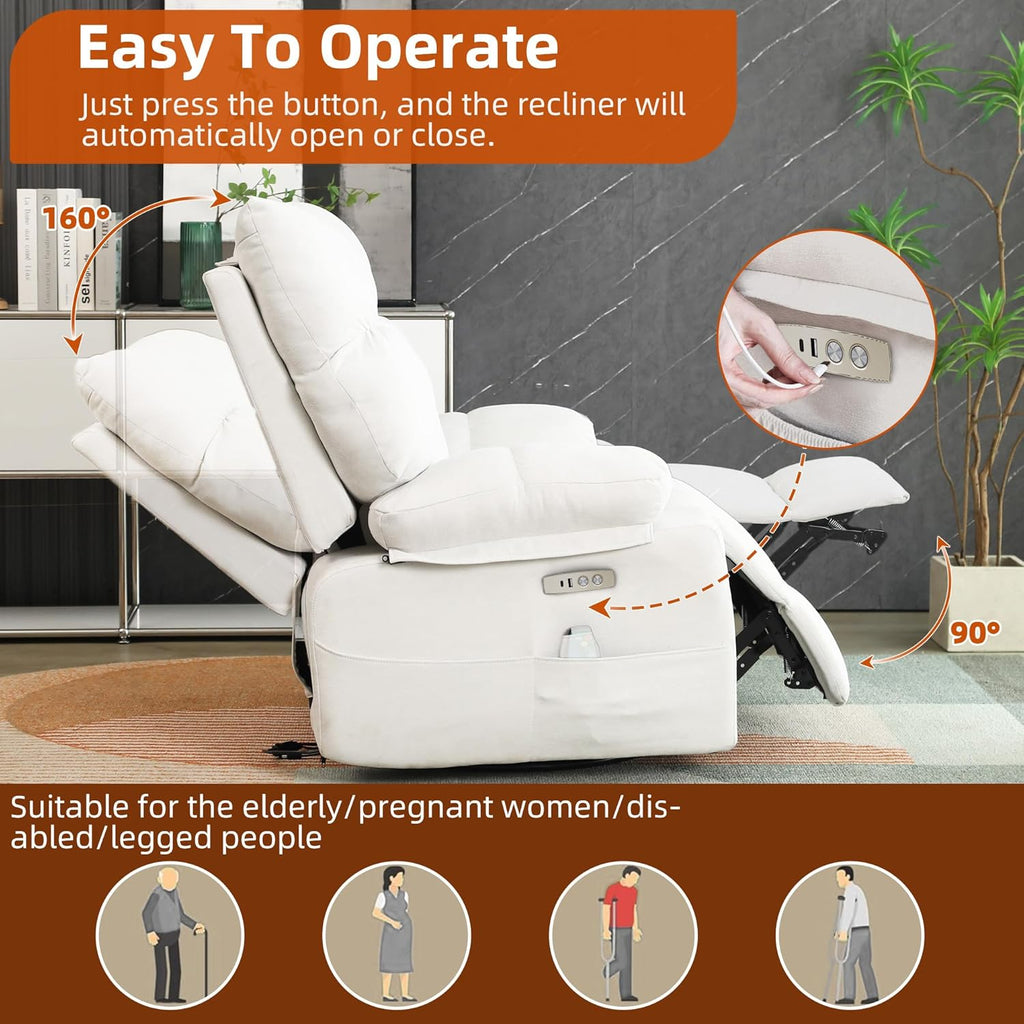 Massage recliner