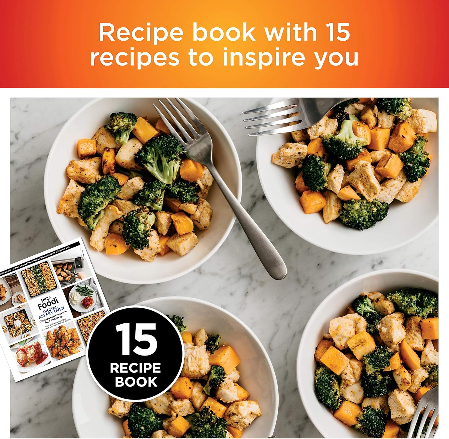 Digital Air Fryer Countertop Oven with Flip-Top Design (Includes Air Fryer Basket, Rack & Crumb Tray) | Space-Saving & Easy to Clean | Limited-Time Deal 💥 Save Now!