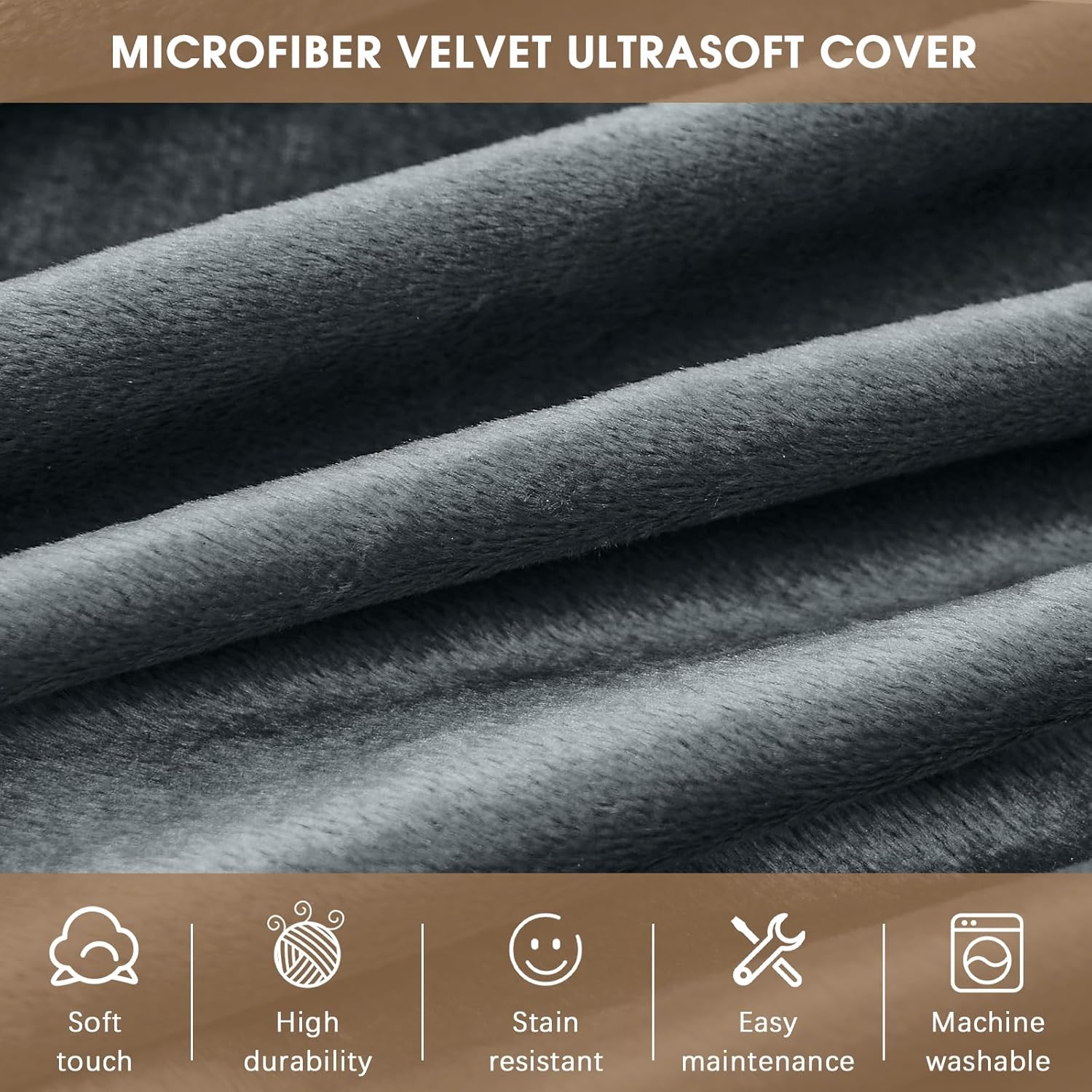 🔥Hot Selling - 3-foot beanbag chair, only grey left for clearance sale